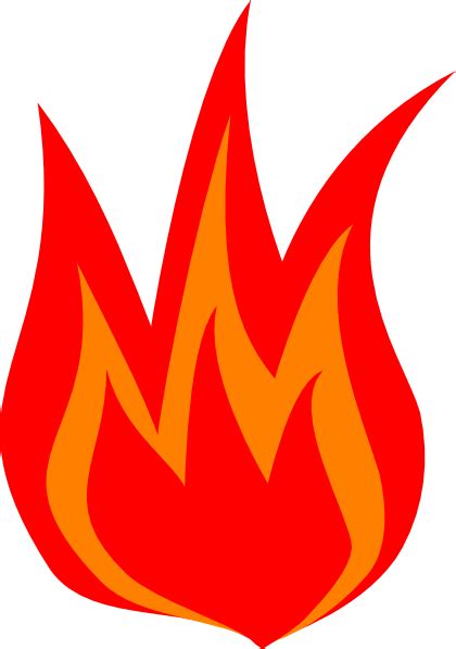Red Fire Logo Clip Art at Clker.com - vector clip art online, royalty free & public domain