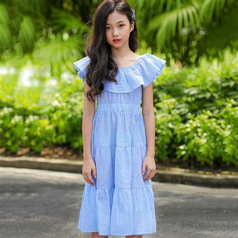 girls long dress summer 2019 kids dresses for girls party princess ...