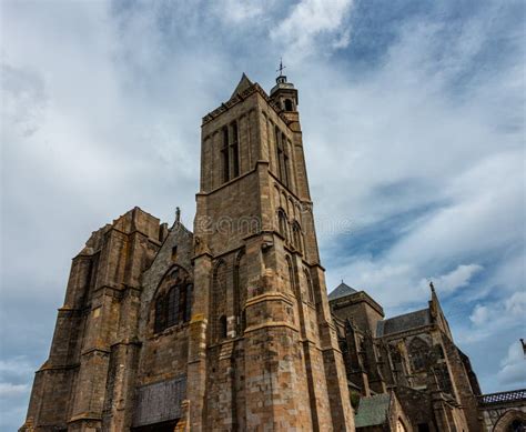 The Cathedral Saint-Samson in Dol-de-Bretagne Stock Photo - Image of roman, romanesque: 129905782