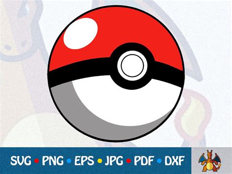 Pokemon Pokeball SVG Clipart Sticker Silhouette Cut Files - Etsy Finland