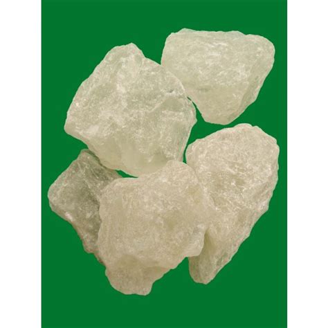 Pure and Safe Alum Stones - Fitkari Crystal - White Alum Stone - Patika