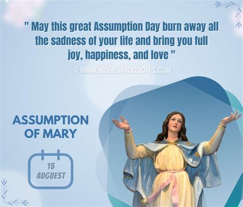 Assumption of Mary 2024: Wishes, Quotes, Messages, Status, Greetings