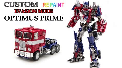 Transformers Movie Legendary Optimus Prime Custom Repaint Evasion ...