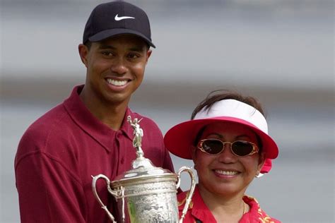 Who is Tiger Woods' mum? - Kultida Punsawad Woods witnesses son win ...