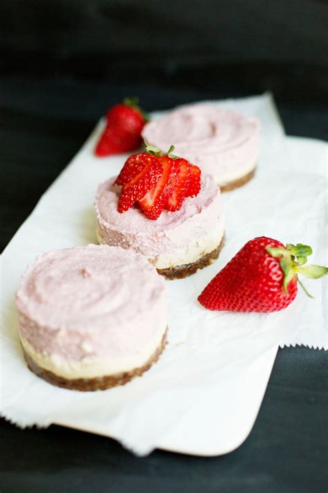 No-Bake Strawberry Cheesecake (Non-Dairy!) - A Beautiful Mess