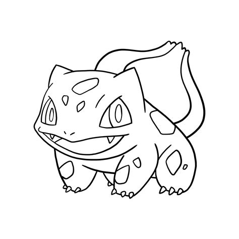 Bulbasaur Coloring Pages - Coloring Home