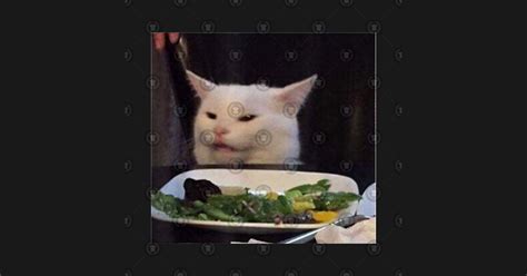 Cat At Dinner Table Meme Template