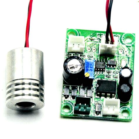 Focusable 650nm 100mW Red Laser Diode Dot Module 18mm x 25mm 12V - LaserSE