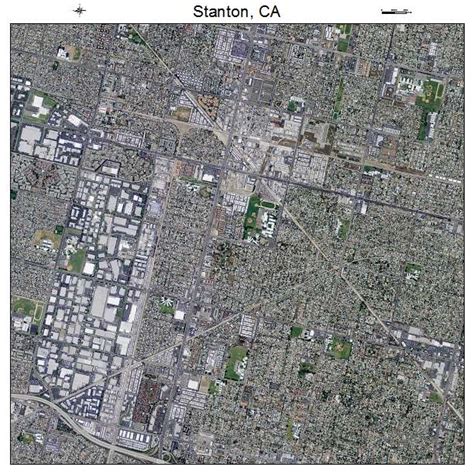 Aerial Photography Map of Stanton, CA California