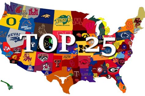 College Football AP Top 25 Poll and ESPN Power Rankings Updated - A Sea ...