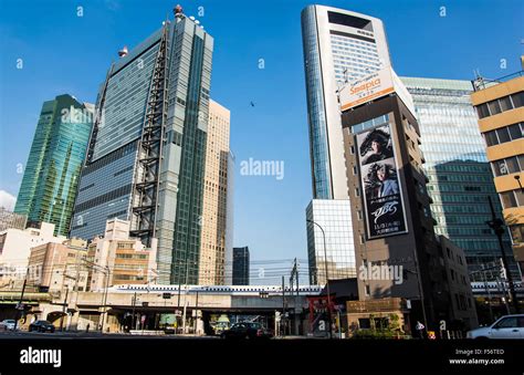 Headquarters of Kyodo News and Nihon TV,Minato-Ku,Tokyo,Japan Stock Photo - Alamy