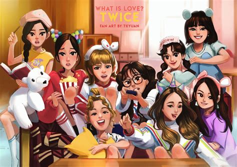 5 TWICE Fan Art Pieces That We Love - KPOP NEWS