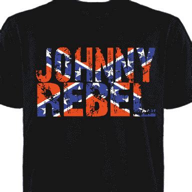 Johnny Rebel Flag 3-G shirt | Tightrope Records