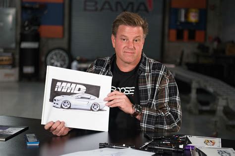 Chip Foose with MMD 2015 Mustang GT sketch - NO Car NO Fun! Muscle Cars and Power Cars!