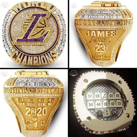 2020 Los Angeles Lakers Championship Ring-Golden Champion | Etsy