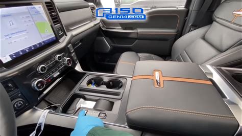 2021 Ford F-150 Folding Shifter, Interior Work Surface, SYNC 4 Detailed on Video - autoevolution