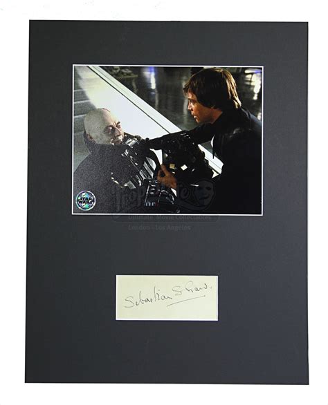 STAR WARS: RETURN OF THE JEDI (1983) - Sebastian Shaw Autograph - Price ...