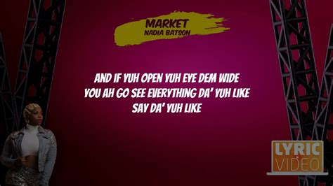 Nadia Batson - Market (2024 Soca Lyric Video) Chords - Chordify