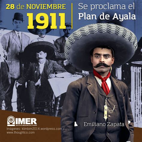 28 de noviembre de 1911: se proclama el Plan de Ayala – IMER