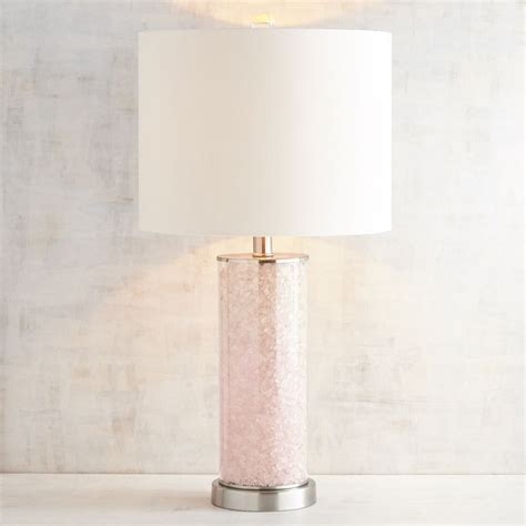 PINK QUARTZ TABLE LAMP | Lamps living room, Room lamp, Table lamps ...