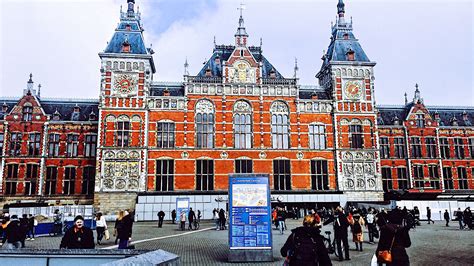 Amsterdam Central Station...Centrum | Central station, Railway station, Amsterdam