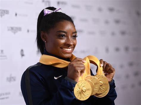 Simone Biles Becomes The Most Decorated Gymnast In World Championship ...