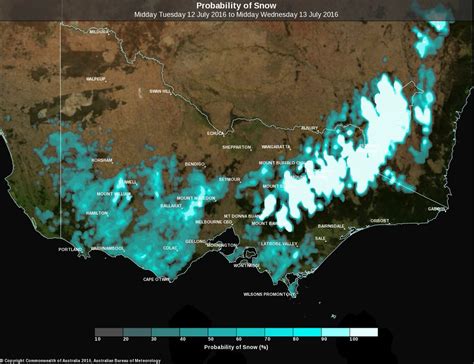 Where Does It Snow In Australia Map - Map Of Western Hemisphere