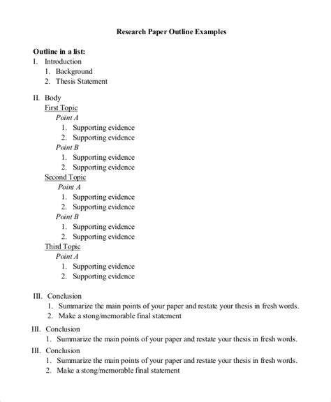 FREE 12+ Essay Outline Samples in PDF, Word