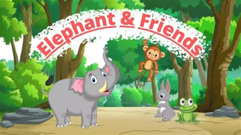 Elephant and Friends story for kids – Storiespub