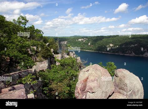 Devil's Lake State Park Stock Photo - Alamy