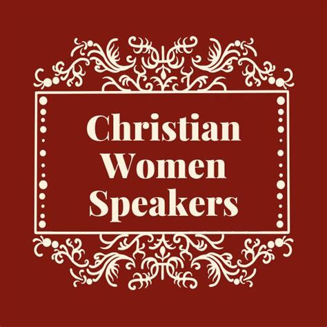 Christian Women Speakers