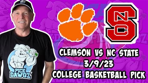 Clemson vs NC State 3/9/23 College Basketball Free Pick CBB Betting Tips | NCAAB Picks - YouTube