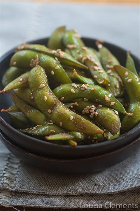 Healthy Edamame Snack — Living Lou