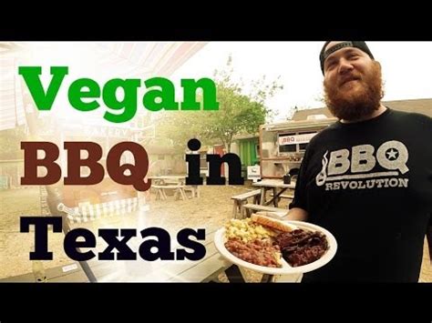 Vegan Barbecue in Texas?? BBQ Revolution in Austin - YouTube