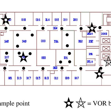 Map of VOR base stations and sample points | Download Scientific Diagram