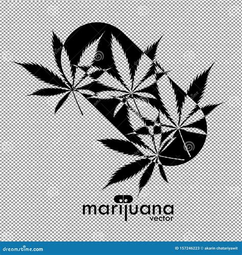 Vector of Cannabis, Marijuana Logo, Stock Vector - Illustration of abuse, drug: 157246223