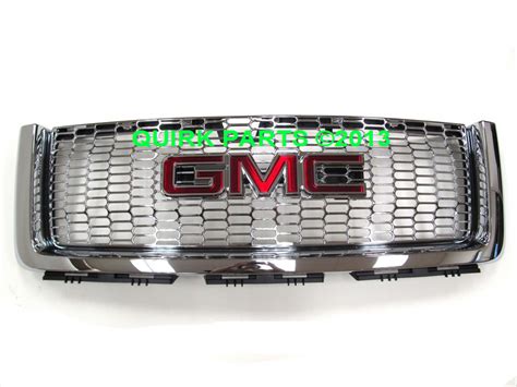 Chrome gmc 'grille emblem' 2007