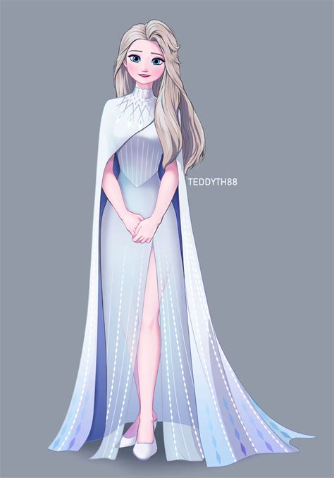 Elsa concept art by teddyth88 on DeviantArt