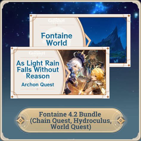 [Complete] Fontaine 4.2 Full Exploration (Chain Quest, Hydroculus ...