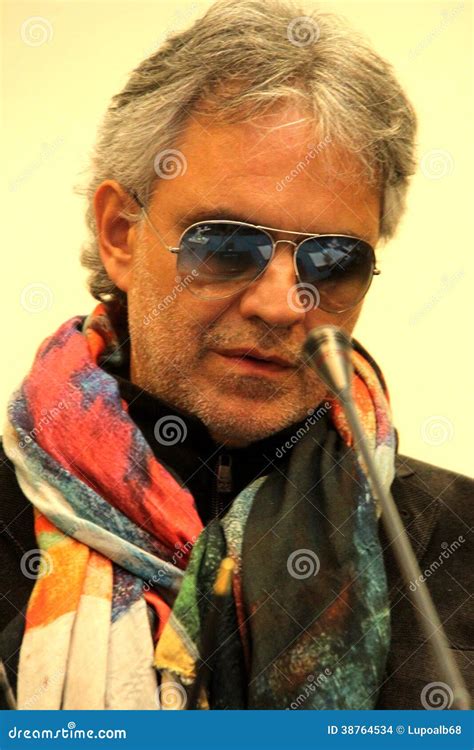 Andrea Bocelli Editorial Stock Image - Image: 38764534