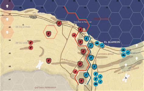 Battle Of El Alamein Map