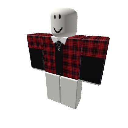 Red Plaid Shirt Jacket - Roblox in 2021 | Red plaid shirt, Red flannel ...