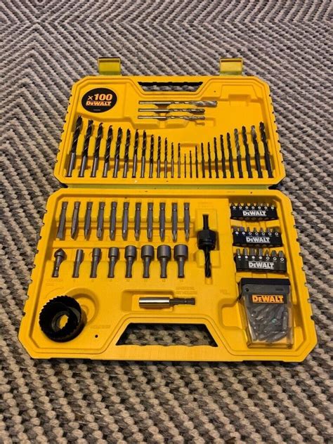 DEWALT STRAIGHT SHANK COMBINATION DRILL BIT SET 100 PIECES | in Clifton ...