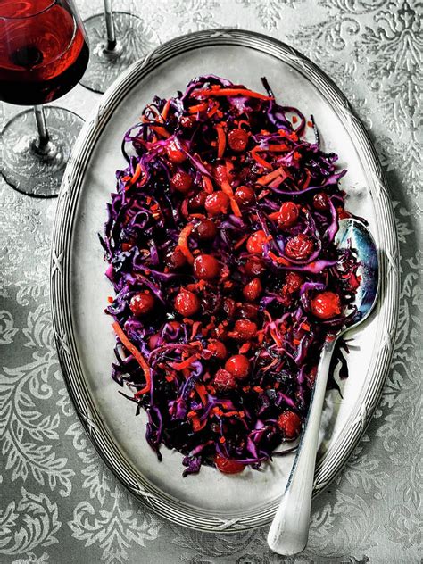 Christmas Red Cabbage And Red Peppers With Cranberries Photograph by Michael Paul - Fine Art America