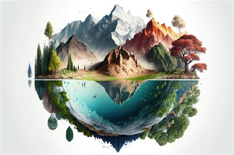 Premium Photo | Illustration that shows the beauty of Earth's natural ...