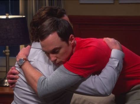 Sheldon Penny Hug