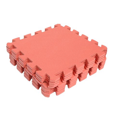 9pcs/Set Interlocking Puzzle Floor Foam Gym Mats Thick Squares Tile ...