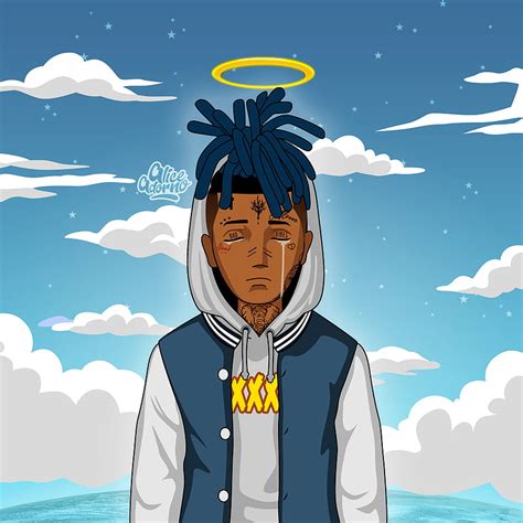 XXXTentacion Cartoon, xxxtentacion anime HD phone wallpaper | Pxfuel