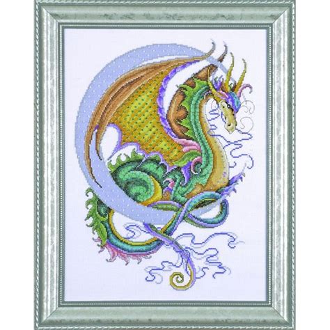 Dragon cross stitch, Cross stitch, Fantasy cross stitch