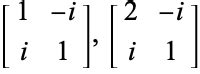 Hermitian Matrix -- from Wolfram MathWorld